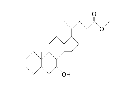 7a-Hydroxy-5b-cholanic acid, methyl ester