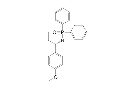 N-[(1S)-1-(4-METHOXYPHENYL)-PROPYL]-P,P-DIPHENYLPHOSPHINIC-AMIDE