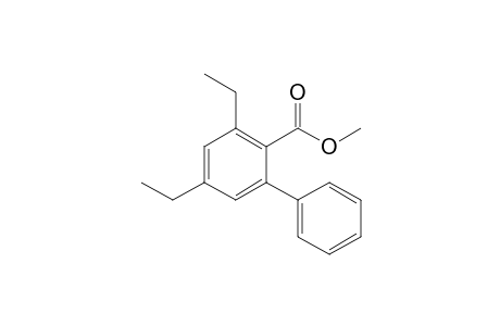 Methyl 3,5-diethylbiphenyl-2-carboxylate