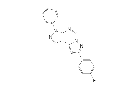 2-(4-fluorophenyl)-7-phenyl-7H-pyrazolo[4,3-e][1,2,4]triazolo[1,5-c]pyrimidine