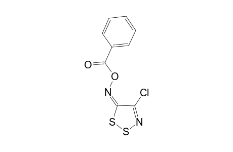 5-Benzoyloxyimino-4-chloro-5H-1,2,3-dithiazole