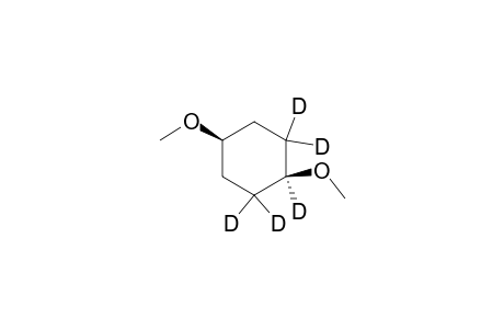 Cyclohexane-1,1,2,3,3-D5, 2,5-dimethoxy-, trans-
