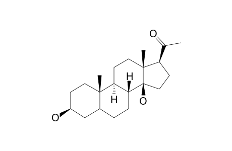 3-BETA,14-DIHYDROXY-14-BETA-PREGNANE-20-ONE