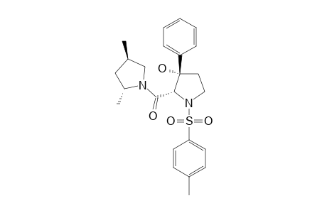 (2S,5S)-1-[(2R,3R)-3-Hydroxy-3-phenyl-N-tosylprolyl]-2,5-dimethylpyrrolidine