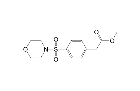 Methyl [4-(4-morpholinylsulfonyl)phenyl]acetate