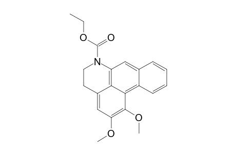 6H-Dibenzo[de,g]quinoline-6-carboxylic acid, 4,5-dihydro-1,2-dimethoxy-, ethyl ester