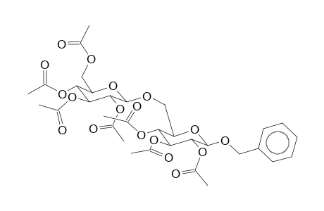 Benzyl-2,3,4-tri-O-acetyl-6-O-(2,3,4,6-tetra-O-acetyl-b-d-glucopyranosyl)-b-d-glucopyranoside