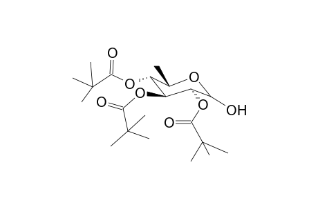 6-Deoxy-2,3,4-tri-O-pivsaloyl-d-glucopyranose
