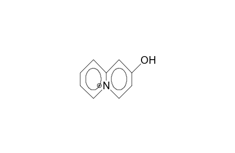 2-Hydroxy-quinolizinium cation