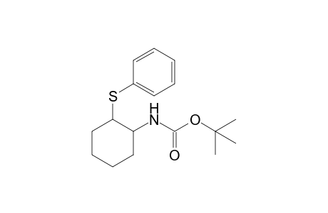 N-[2-(phenylthio)cyclohexyl]carbamic acid tert-butyl ester