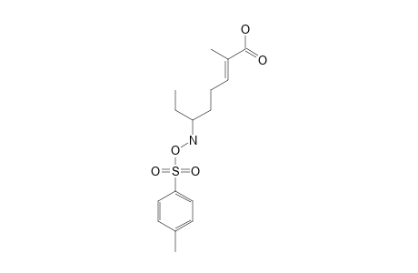(E)-2-METHYL-6-(4-METHYLPHENYLSUFONAMIDO)-OCT-2-ENOIC-ACID