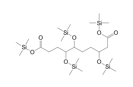 bis(trimethylsilyl) 3,6,7-tris(trimethylsilyloxy)decanedioate
