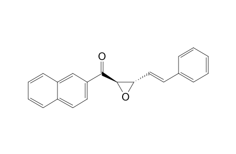 2-naphthalenyl-[(2R,3S)-3-[(E)-2-phenylethenyl]-2-oxiranyl]methanone