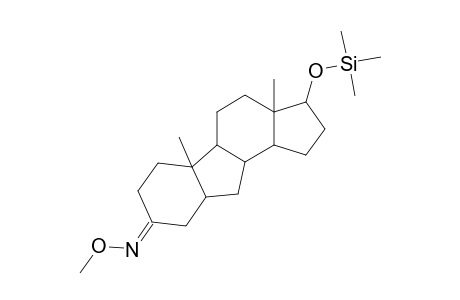 7-NOR-5.BETA.-ANDROSTAN-3-ONE-17.ALPHA.-OL(3-O-METHYLOXIME-17.ALPHA.-TRIMETHYLSILYL ETHER)