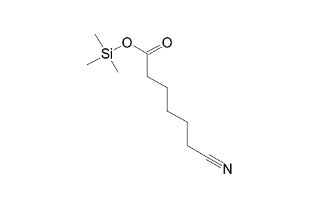 Hexanoic acid, 6-cyano-, trimethylsilyl ester