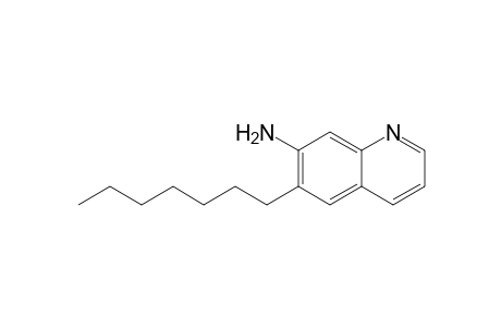 7-Amino-6-heptylquinoline