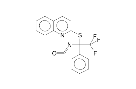1-(QUINOL-2-YLTHIO)-1-PHENYL-2,2,2-TRIFLUOROETHYLISOCYANATE