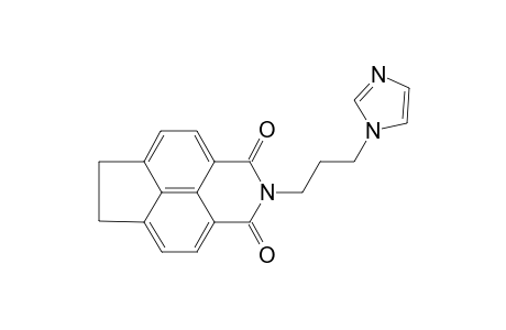 1H-Indeno[6,7,1-def]isoquinoline-1,3(2H)-dione, 6,7-dihydro-2-[3-(1-imidazolyl)propyl]-