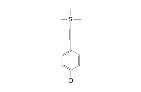 (4-HYDROXYPHENYL)-(TRIMETHYLSILYL)-ETHYNE