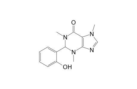1,2,3,7-Tetrahydro-2-(2'-hydroxyphenyl)-1,3,7-trimethyl-6H-purin-6-one
