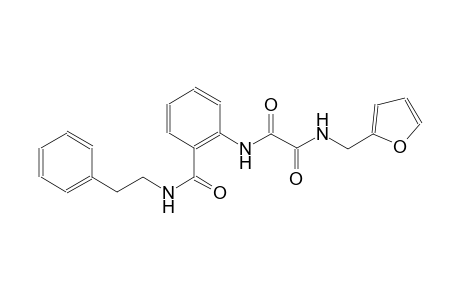 ethanediamide, N~1~-(2-furanylmethyl)-N~2~-[2-[[(2-phenylethyl)amino]carbonyl]phenyl]-