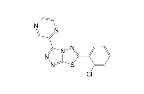 [1,2,4]triazolo[3,4-b][1,3,4]thiadiazole, 6-(2-chlorophenyl)-3-pyrazinyl-