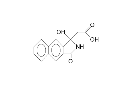 (1-Hydroxy-3-oxo-2,3-dihydro-1H-benzo[f]isoindol-1-yl)-acetic acid