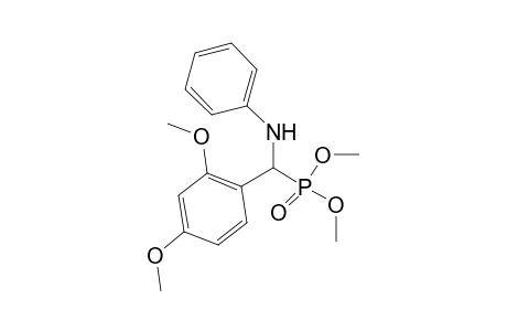 Dimethyl (2,4-dimethoxyphenyl)(phenylamino)methylphosphonate
