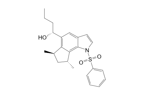 (.alpha..xi.,6R,8R)-6,8-Dimethyl-1-(phenylsulfonyl)-.alpha.-propyl-1,6,7,8-tetrahydrocyclopent[g]indole-5-methanol isomer