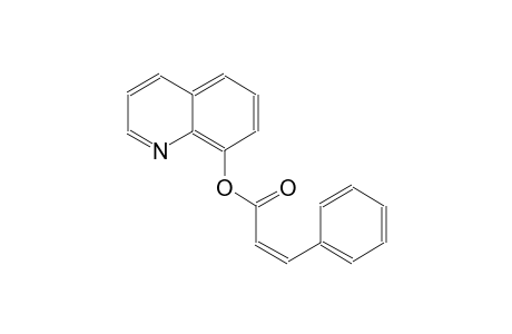 2-propenoic acid, 3-phenyl-, 8-quinolinyl ester, (2Z)-