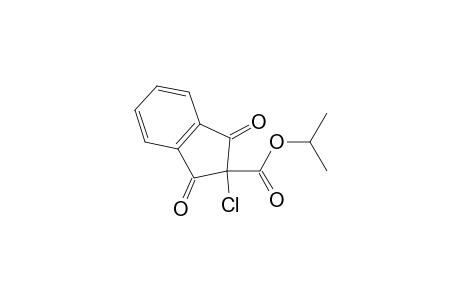 1H-Indene-2-carboxylic acid, 2-chloro-2,3-dihydro-1,3-dioxo-, 1-methylethyl ester