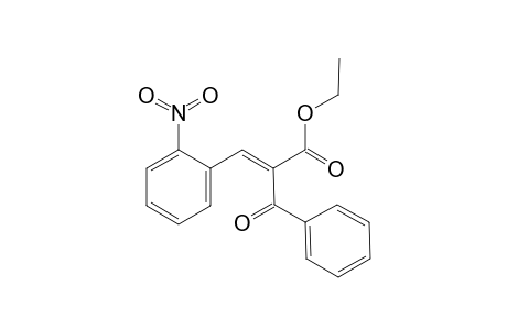 2-Benzoyl-3-(2-nitro-phenyl)-acrylic acid ethyl ester