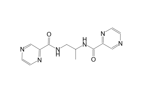 N-{1-methyl-2-[(2-pyrazinylcarbonyl)amino]ethyl}-2-pyrazinecarboxamide