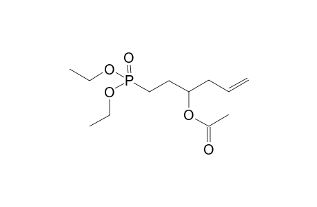 (+/-)-Diethyl 3-Acetoxyhex-5-enylphosphonate