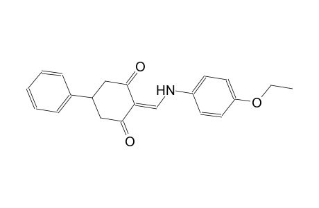 2-[(4-ethoxyanilino)methylene]-5-phenyl-1,3-cyclohexanedione