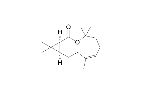 (1S,11R)-4,4,8,12,12-Pentamethyl-3-oxabicyclo[9.1.0]dodeca-7-en-2-one