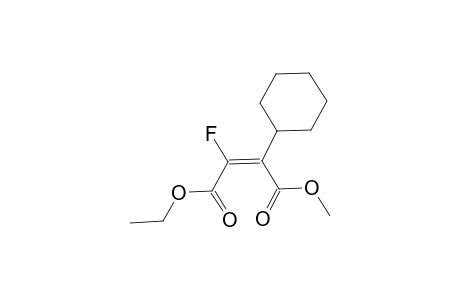 (E)-1-(Ethoxycarbonyl-1-fluoro-2-(methoxycarbonyl)-2-cyclohexylethene