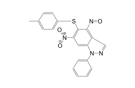 4-Methylphenyl 6-nitro-4-nitroso-1-phenyl-1H-indazol-5-yl sulfide