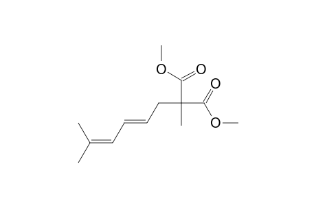 2-Methyl-2-(5-Methylhexa-2,4-dien-1-yl)malonate