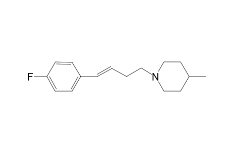 1-(4-fluorophenyl)-4-(4-methylpiperidin-1-yl)but-1-ene