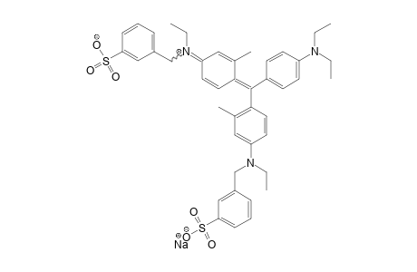Sodium 3-{[[4-([4-(diethylamino)phenyl]{4-[ethyl(3-sulfonatobenzyl)amino]-2-methylphenyl}methylene)-3-methyl-2,5-cyclohexadien-1-ylidene](ethyl)ammonio]methyl}benzenesulfonate