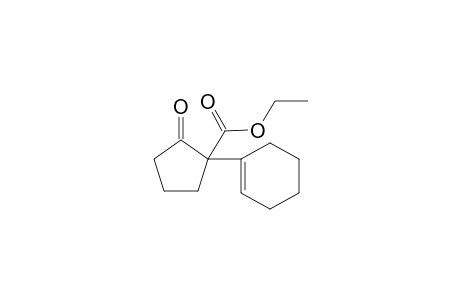 Ethyl 1-[cyclohex-1-enyl]-2-oxocyclopentaneboxylate