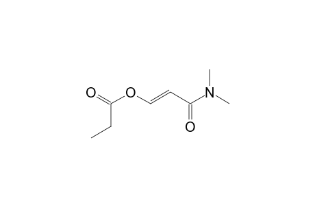 E-3-Propionoxy-acrylic acid dimethylamide