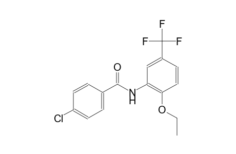 benzamide, 4-chloro-N-[2-ethoxy-5-(trifluoromethyl)phenyl]-