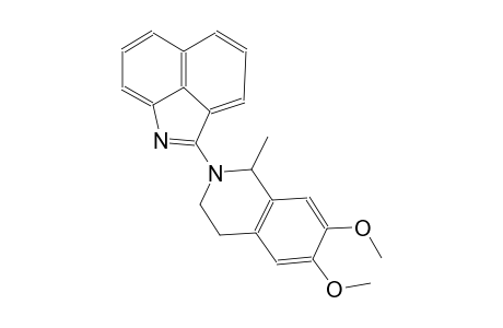 2-((1S)-6,7-dimethoxy-1-methyl-3,4-dihydro-2(1H)-isoquinolinyl)benzo[cd]indole