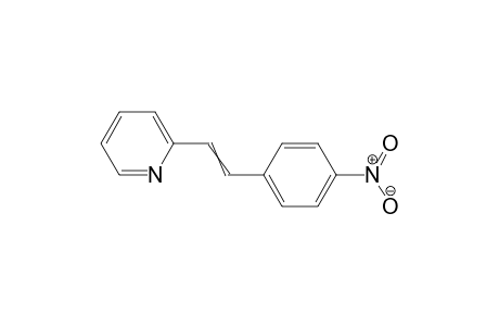 2-(2-(4-Nitrophenyl)-trans-vinyl)pyridine
