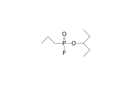 1-Ethylpropyl propylphosphonofluoridoate