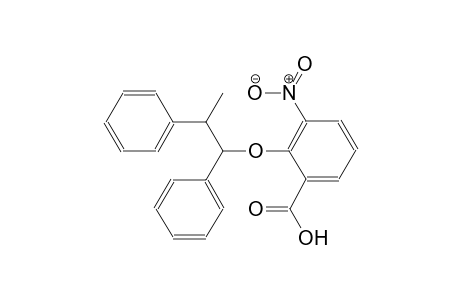 2-(1,2-diphenylpropoxy)-3-nitrobenzoic acid