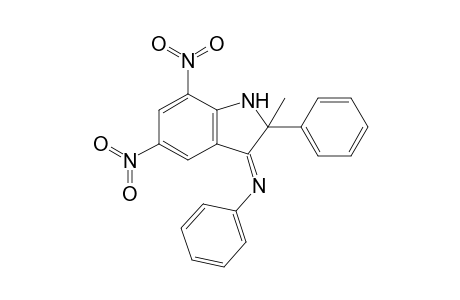 2-Methyl-2-phenyl-3-phenylimino-5,7-dinitroindoline