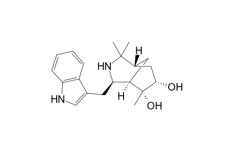 (1R,4R,5R,6R,7S)-4-[(1H-indol-3'-yl}methyl-2,2,6-trimethyl-3-azabicyclo[3.3.1]nonane-6,7-diol